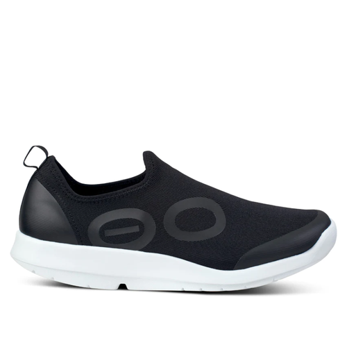 Women's OOFOS OOmg Sport Shoe – White/Black