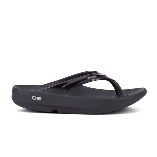 Women's OOFOS OOlala Thong - Black