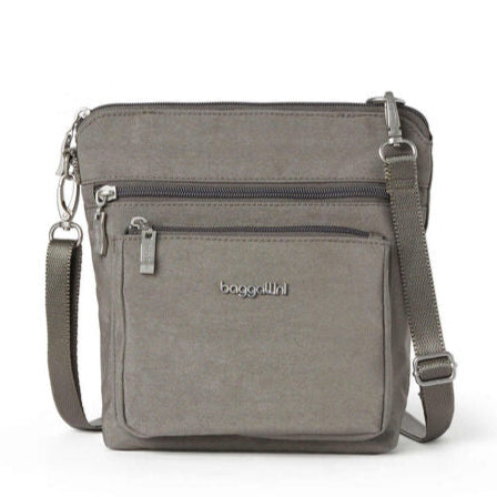 Baggallini Modern Pocket Crossbody - Sterling Shimmer