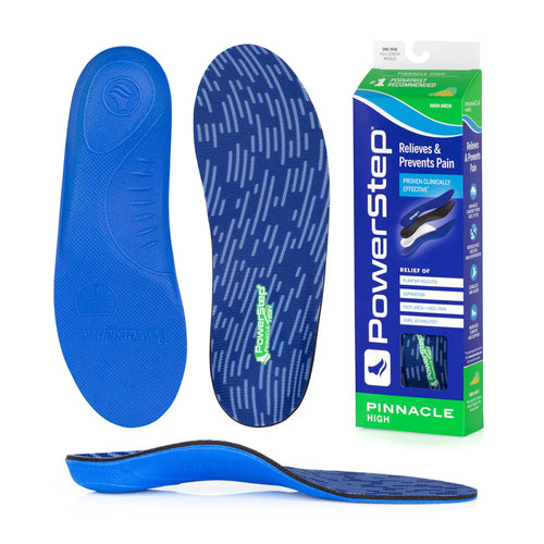 PowerStep Pinnacle High Arch Orthotic Insoles