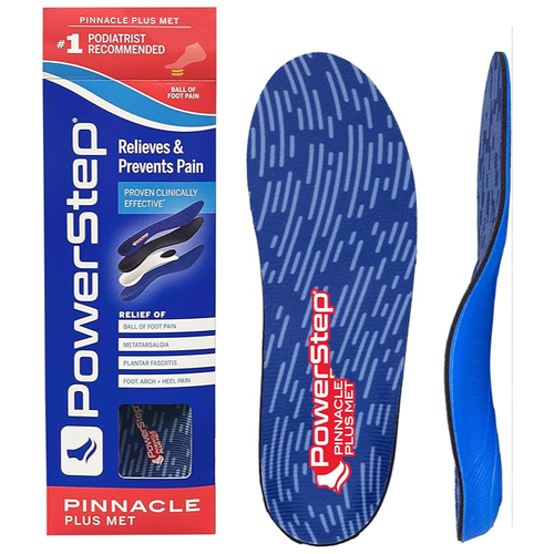 PowerStep Pinnacle Plus Ball of Foot Pain Relief Orthotics