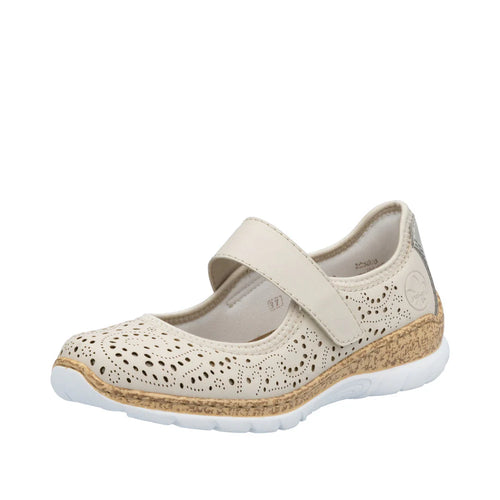 Women's Rieker Nikita 99 - Perle/Cement/Perlcreme