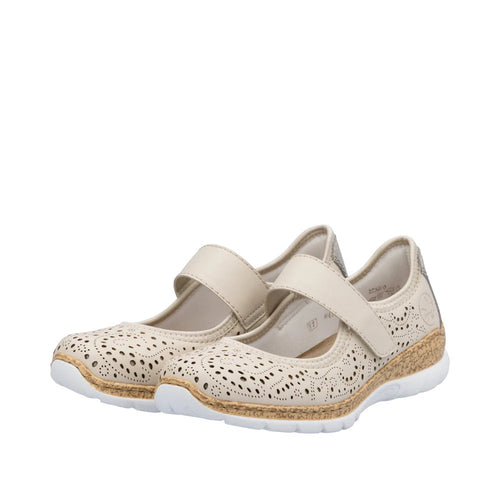 Women's Rieker Nikita 99 - Perle/Cement/Perlcreme