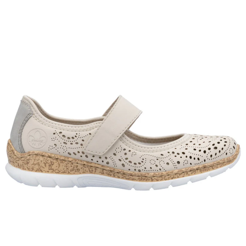Women's Rieker Nikita 99 - Perle/Cement/Perlcreme