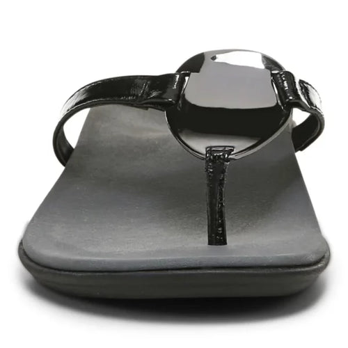 Women's Vionic Raysa Toe Post Sandal - Black