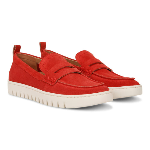 Women's Vionic Uptown Loafer - Red Suede