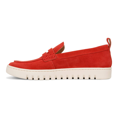 Women's Vionic Uptown Loafer - Red Suede
