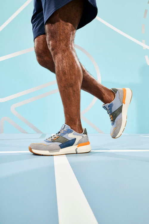 Men's Rieker Justus 02 - Cement/Sand/Xenon Blue