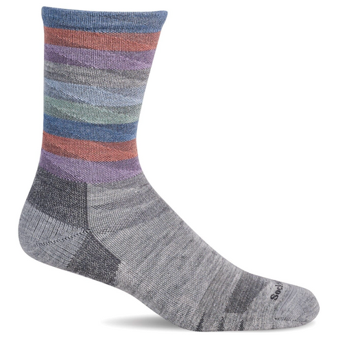 Women's Sockwell Peaks Moderate Graduated Compression Crew Socks - Light Grey