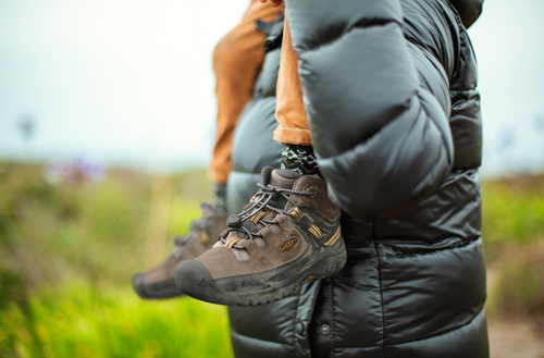 Keen Big Kids' Targhee Mid Waterproof