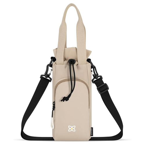 Sherpani Izzie Water Bottle Crossbody - Con Leche
