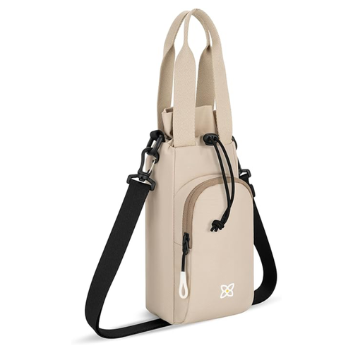 Sherpani Izzie Water Bottle Crossbody - Con Leche