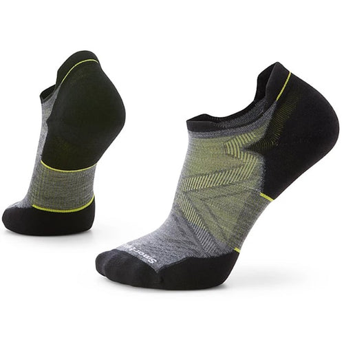Smartwool Run Targeted Cushion Low Ankle Socks - Medium Gray