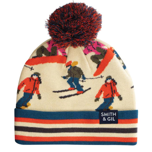 Socksmith Shredding Powder Beanie - Ivory