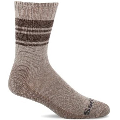 Men's Sockwell At Ease Relaxed Fit Crew Socks - Khaki