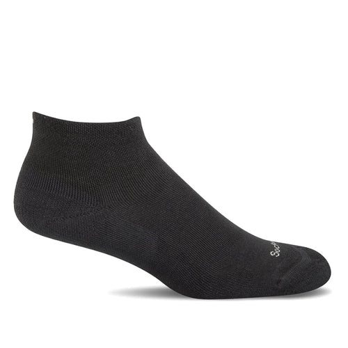 Women's Sockwell Sport Ease Bunion Relief Socks - Black Solid