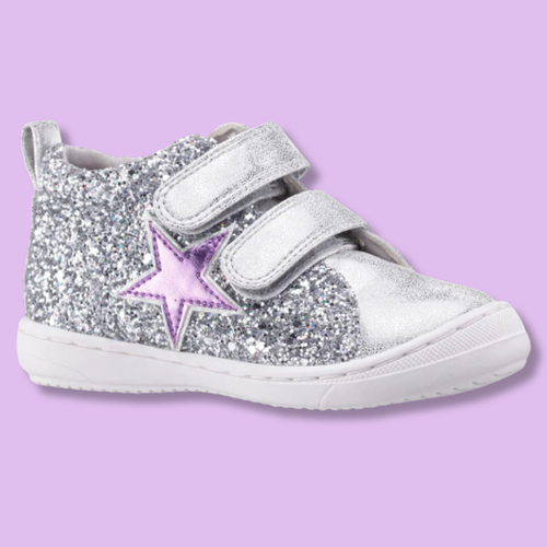 Kids’ Nina Brinkly - Baby/Toddler – Metallic Silver