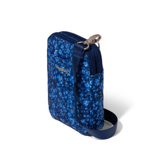 Women's Baggallini Modern Take Two RFID Crossbody - Navy Petal