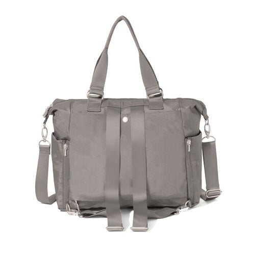 Baggallini Trifecta Convertible Backpack - Sterling Shimmer