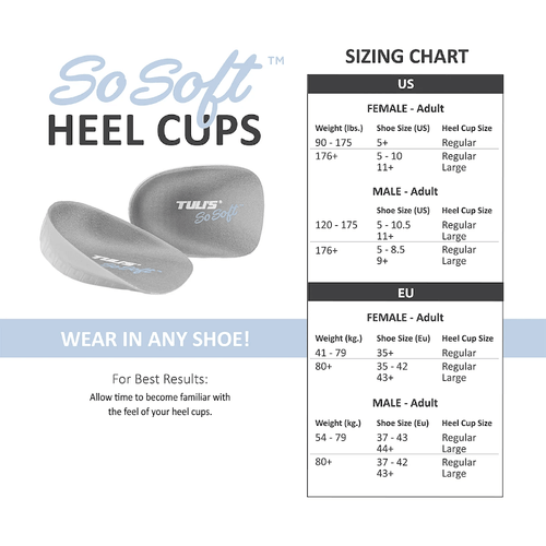 Tuli's So Soft Heel Cups - Regular