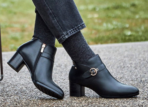 Women's Pikolinos Calafat Ankle Boot W1Z-8602C1 - Black