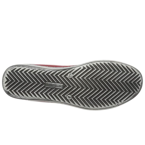 Women’s Andrea Conti Low Zip Sneaker – Chili