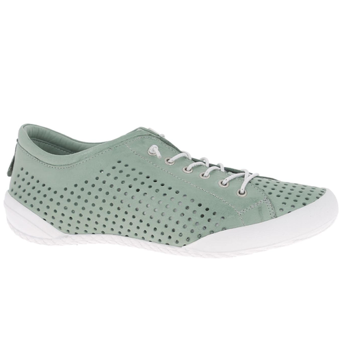 Women's Andrea Conti Sneaker Perf - Aqua Green