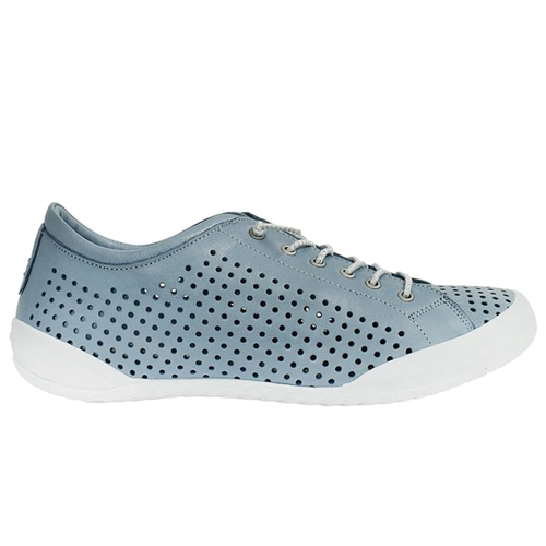 Women's Andrea Conti Sneaker Perf - Bleu