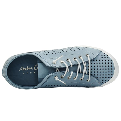Women's Andrea Conti Sneaker Perf - Bleu