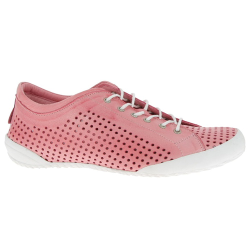 Women's Andrea Conti Sneaker Perf - Pastellrosa