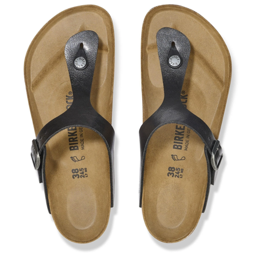Women's Birkenstock Gizeh - Graceful Licorice