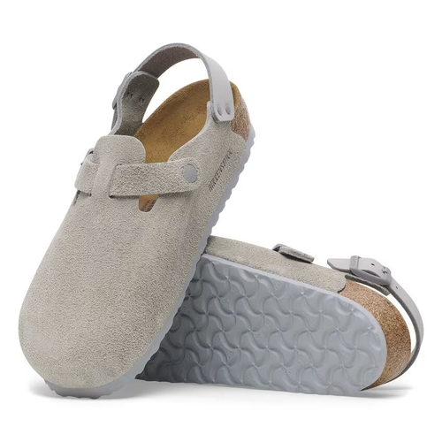 Women's Birkenstock Tokio - Stone Coin Suede