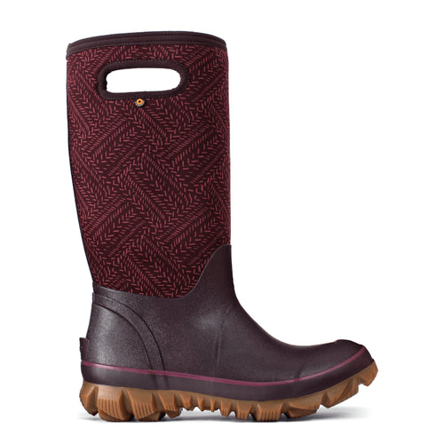 Women's Bogs Whiteout Fleck - Grape
