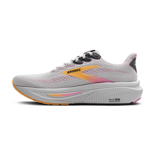 Women's Brooks Ghost 17 - Oyster/Apricot/Pink