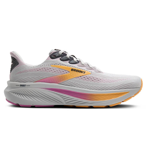 Women's Brooks Ghost 17 - Oyster/Apricot/Pink