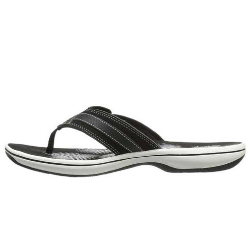 Women's Clarks Breeze Sea - Black Synthetic