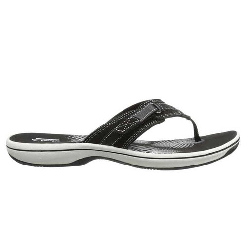 Women's Clarks Breeze Sea - Black Synthetic
