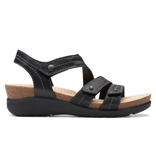 Women's Clarks Calenne Clara - Black Combi