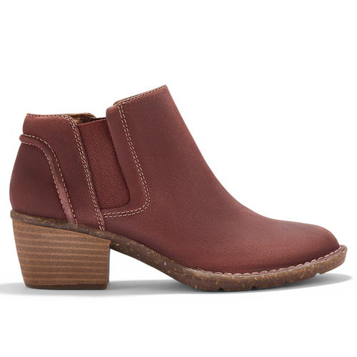 Women's Clarks Kastela Lo - Chestnut Leather