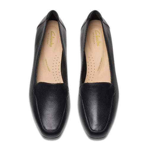 Women's Clarks Krystine Lily - Black Leather