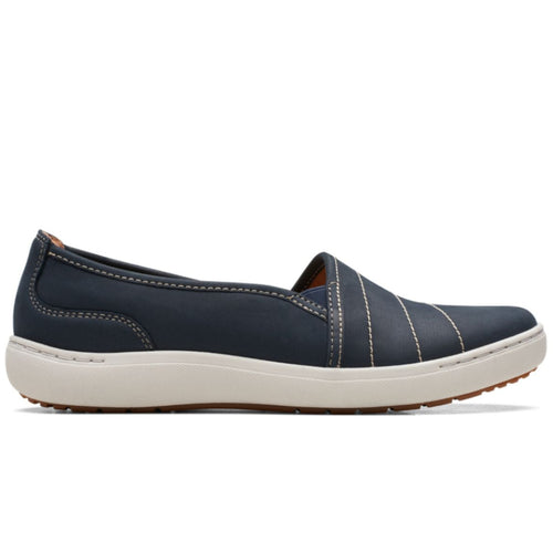 Women’s Clarks Nalle Violet Loafer – Navy Leather