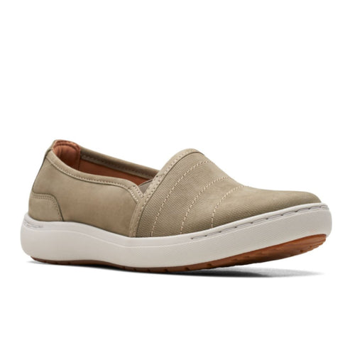 Women’s Clarks Nalle Violet Loafer – Olive Nubuck