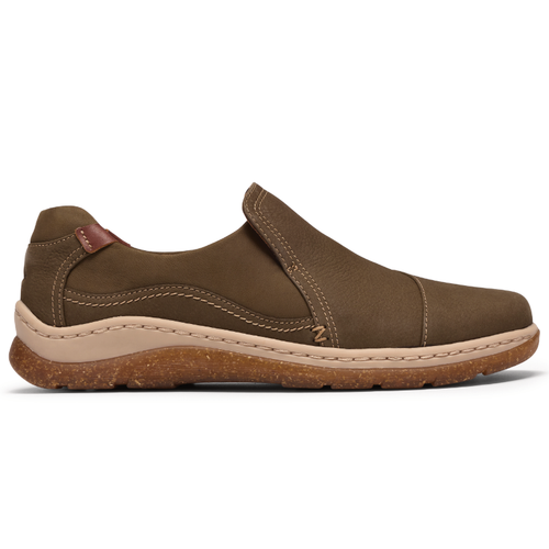 Women's Clarks Orlene Slip - Dark Olive