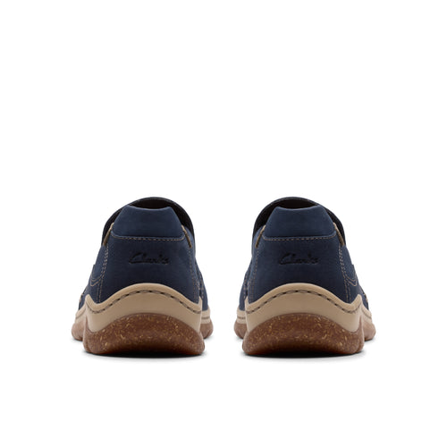 Women's Clarks Orlene Slip - Navy Nubuck