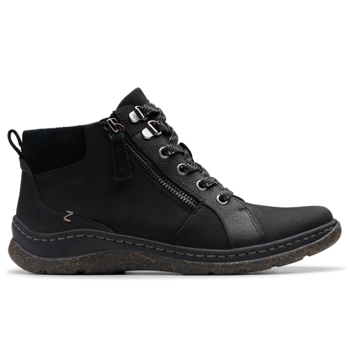 Women's Clarks Orlene Top - Black Leather