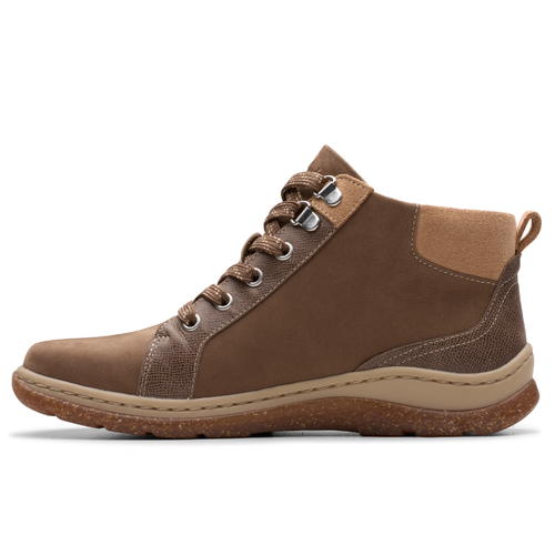 Women's Clarks Orlene Top - Dark Sand Nubuck
