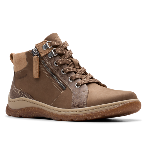 Women's Clarks Orlene Top - Dark Sand Nubuck