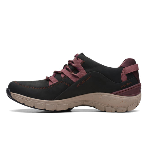 Women's Clarks Wave Range Waterproof - Black Combi