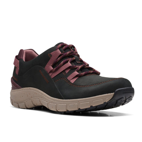 Women's Clarks Wave Range Waterproof - Black Combi