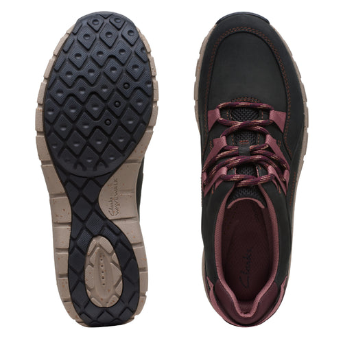 Women's Clarks Wave Range Waterproof - Black Combi